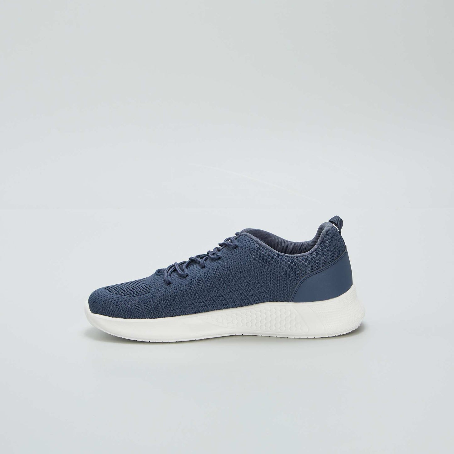 Baskets en mesh esprit running Bleu marine