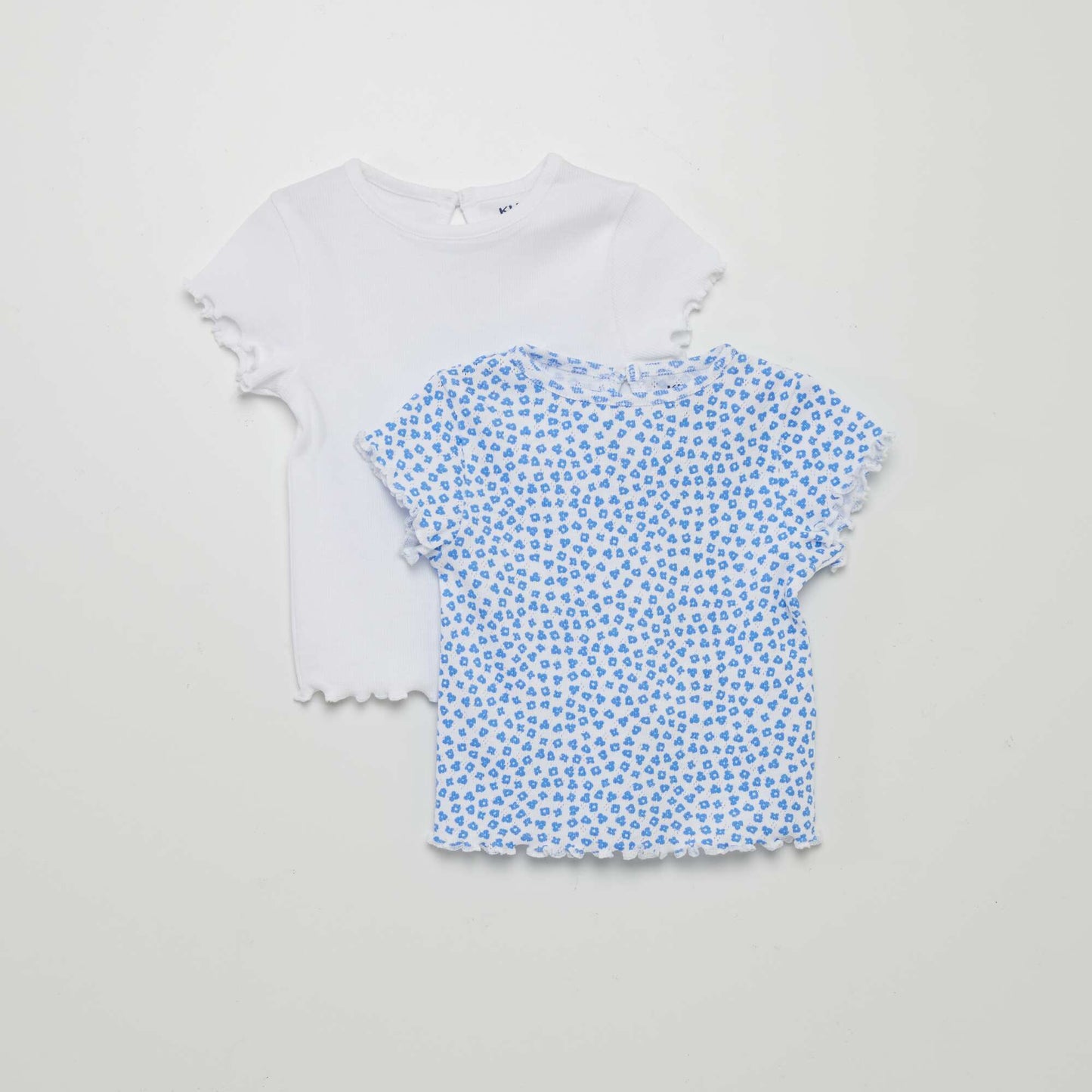 Lot de 2 t-shirts BLANC