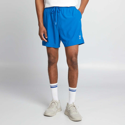 Short de sport léger Bleu