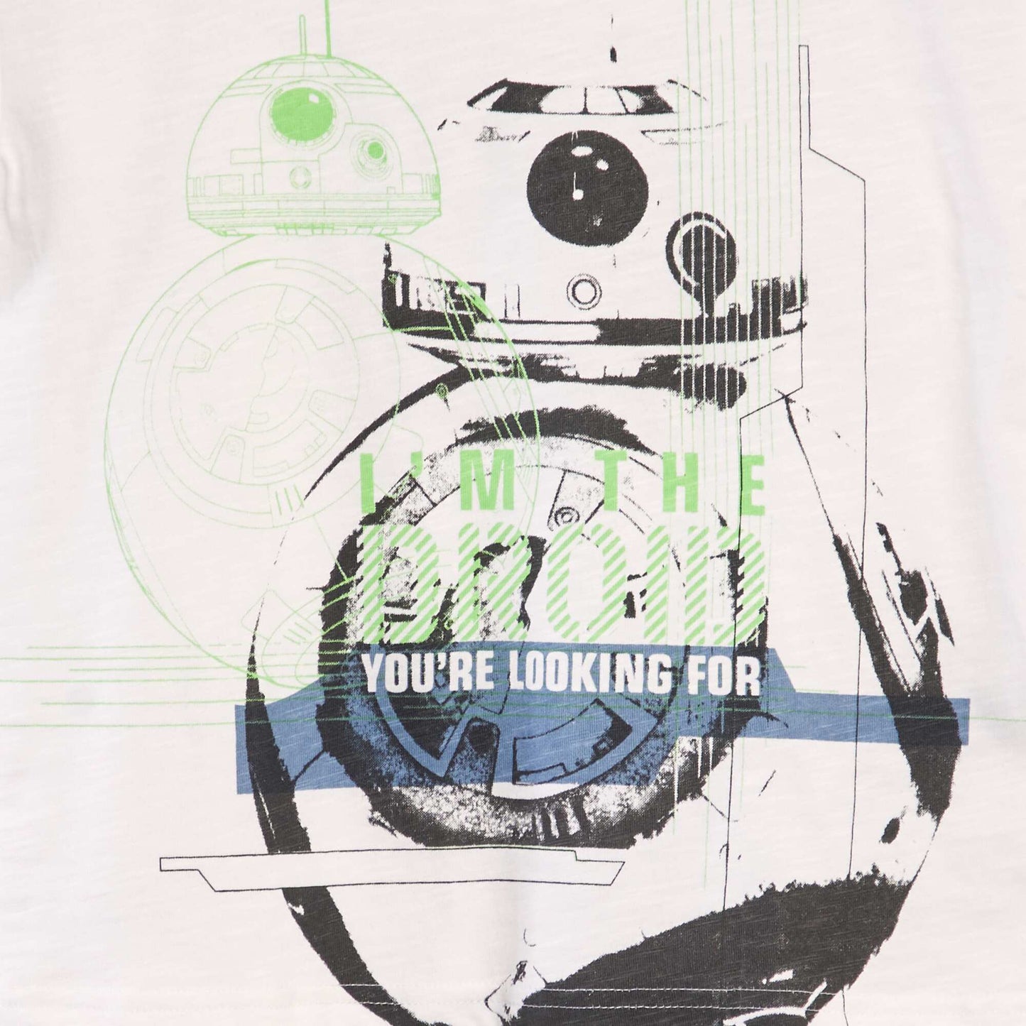 T-shirt 'Star Wars' Blanc 'Droid'