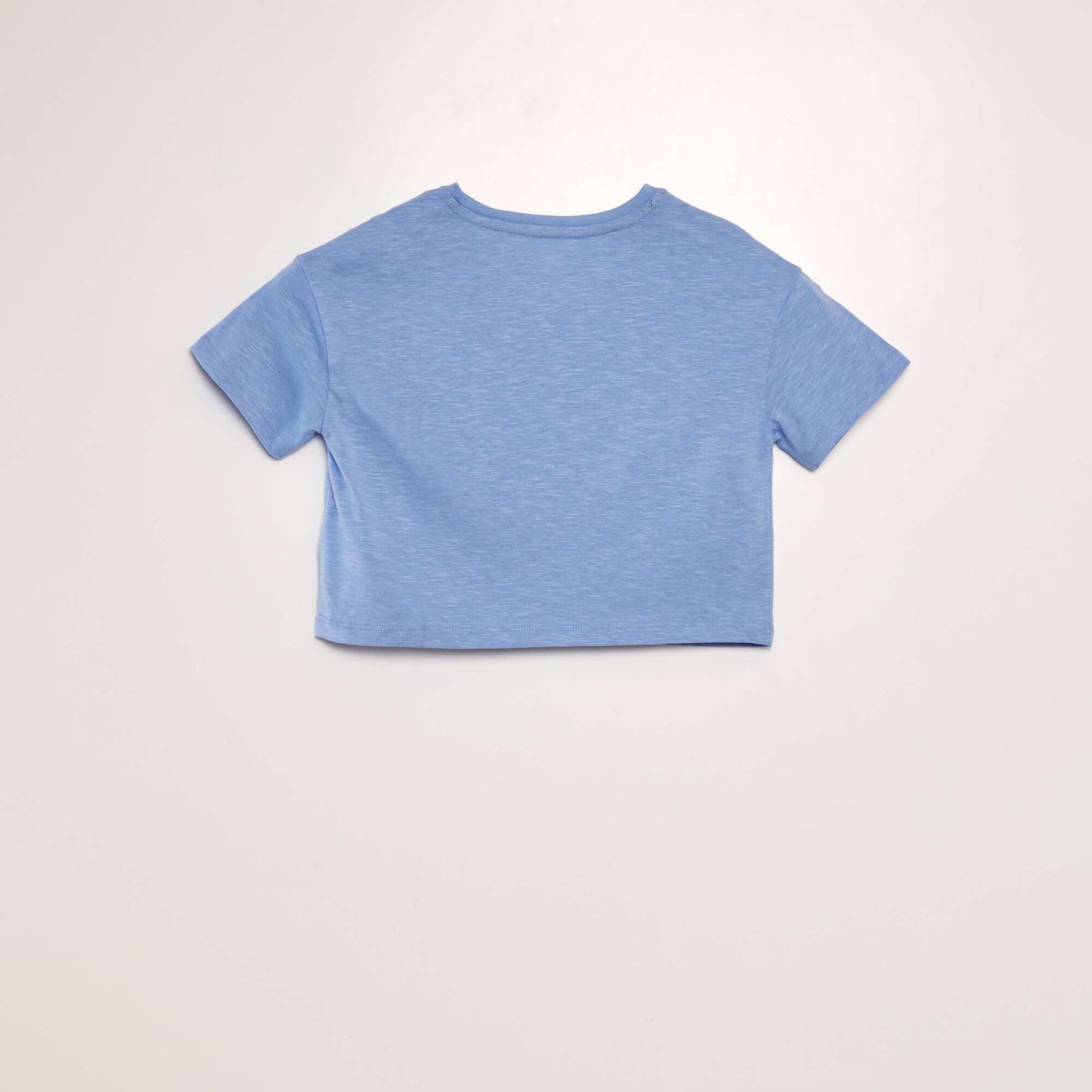 T-shirt crop top 'Minnie' Bleu