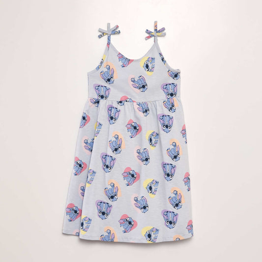 Robe en jersey à bretelles 'Disney' 'Stitch' Bleu