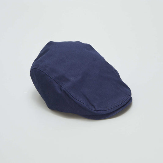 Beret gavroche uni Bleu