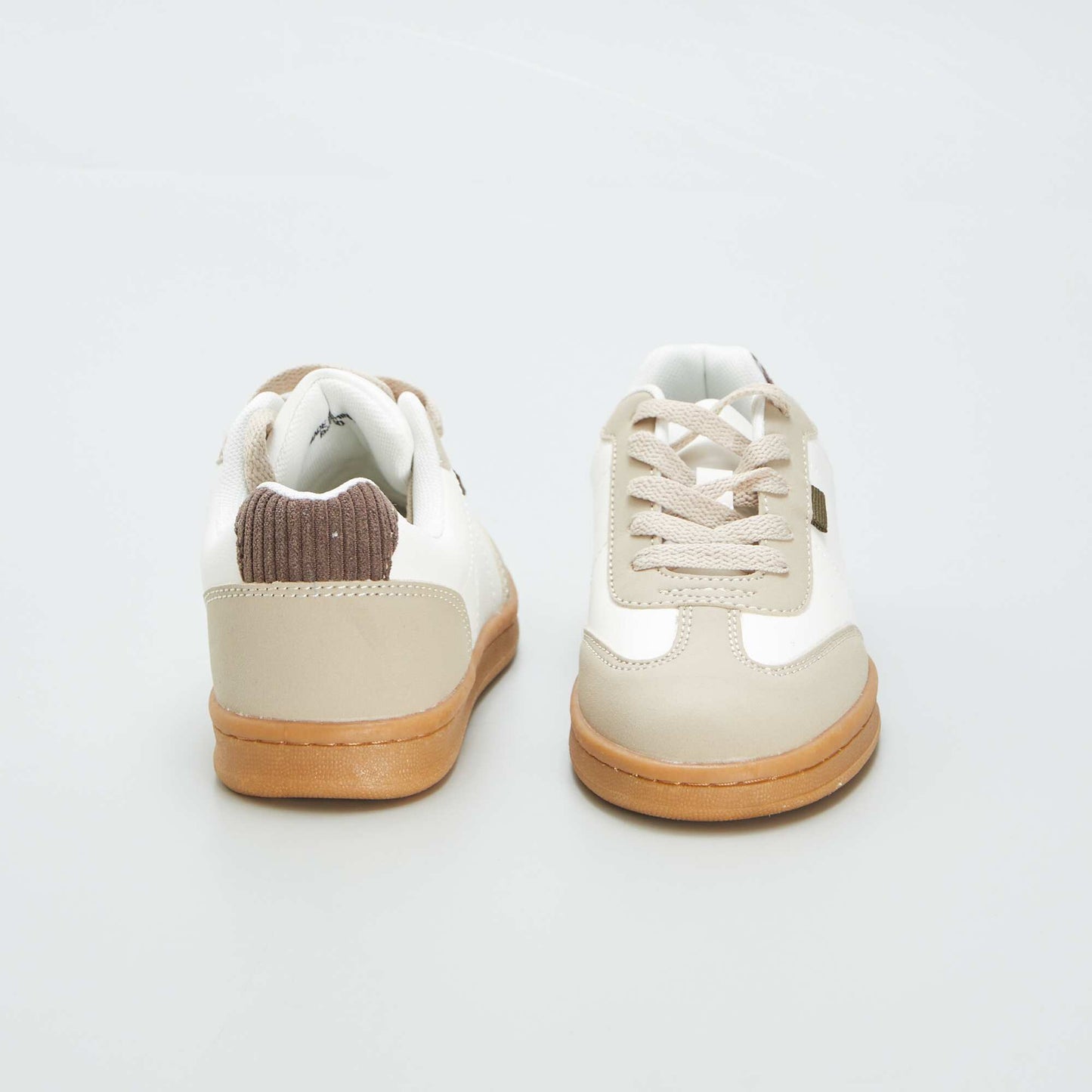 Baskets basses beige