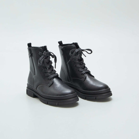 Boots type godillot Noir