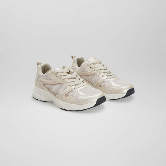 Baskets sport Beige