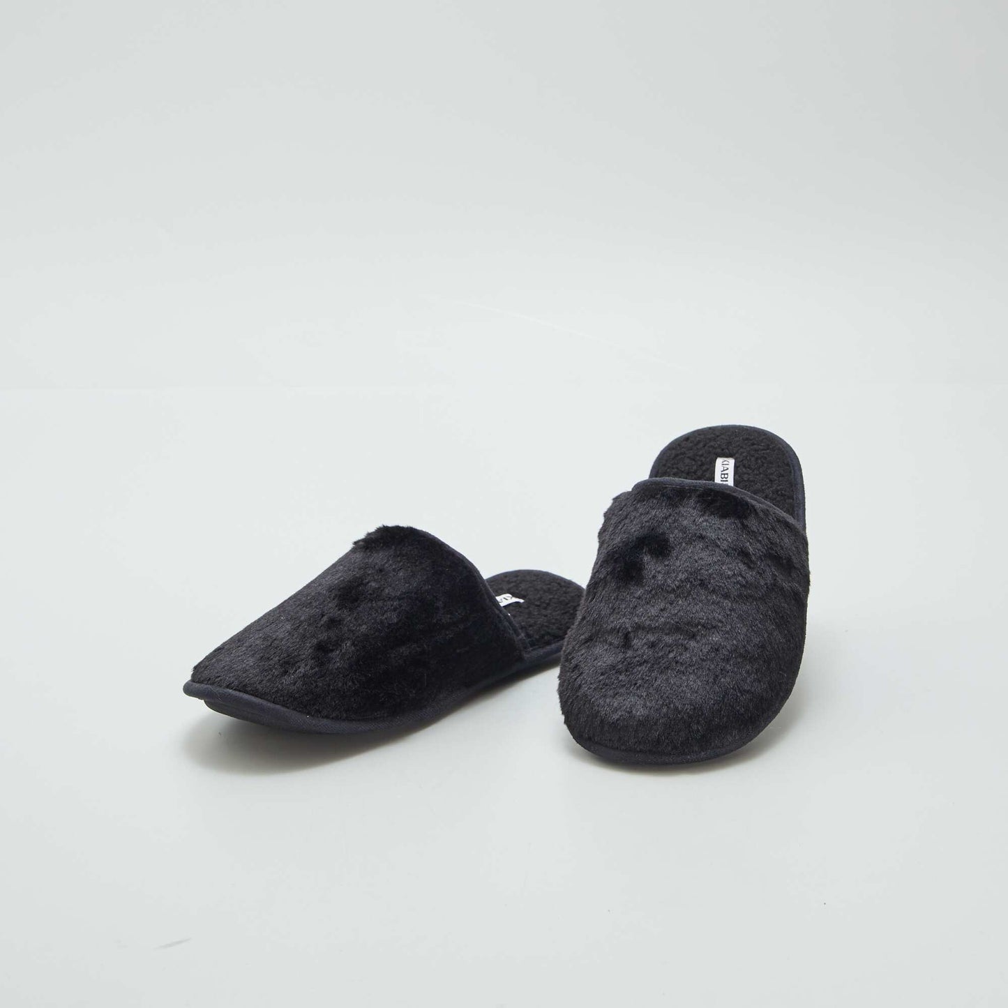 Chaussons mules noir