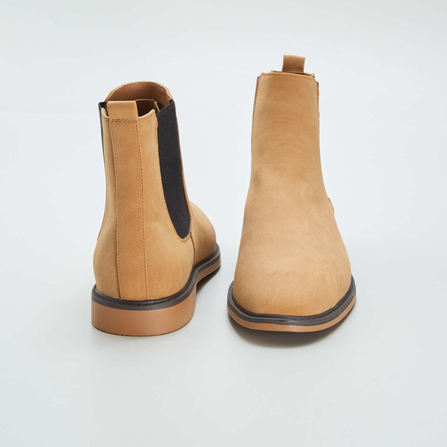 Boots modèle Chelsea Beige