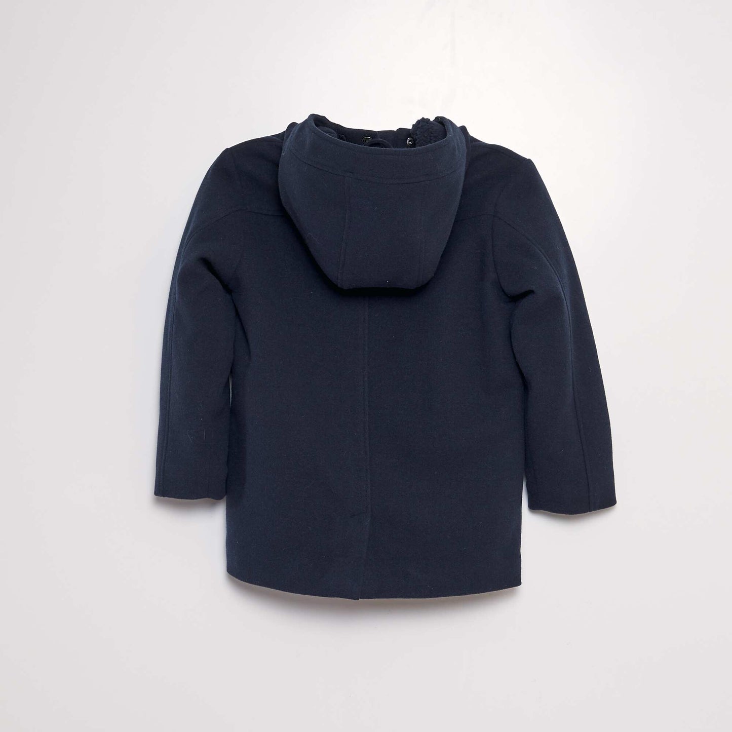 Manteau façon lainage Bleu marine