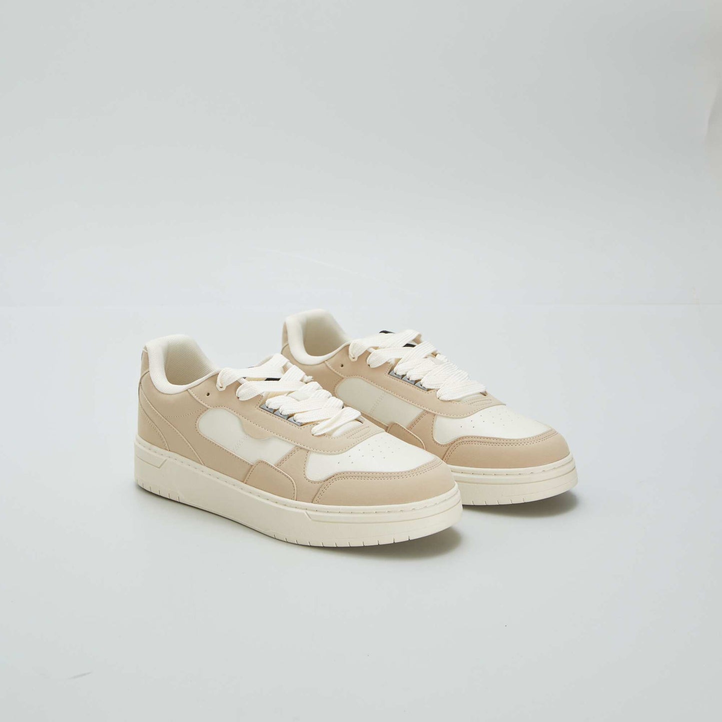 Baskets basses beige