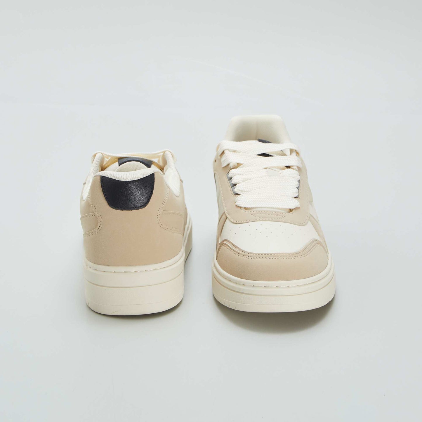 Baskets basses beige