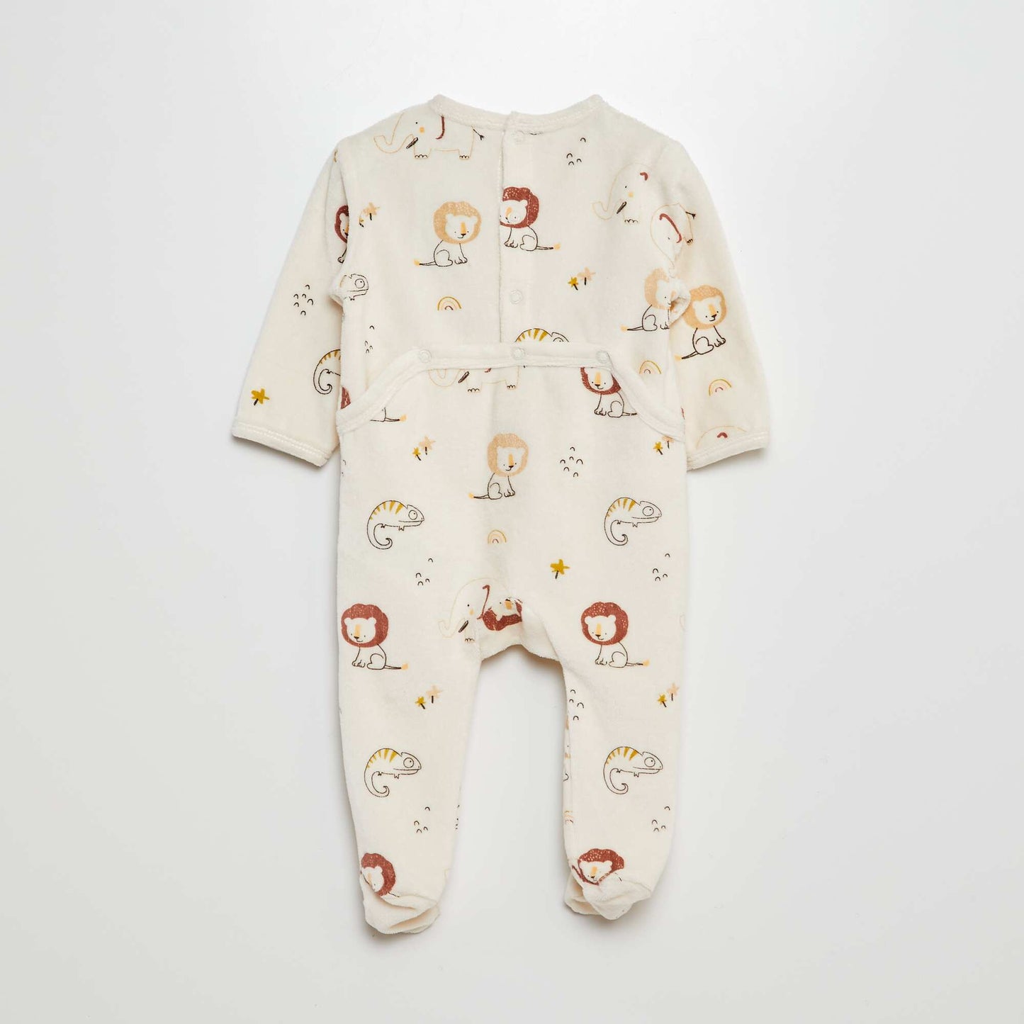 Pyjama en velours Beige