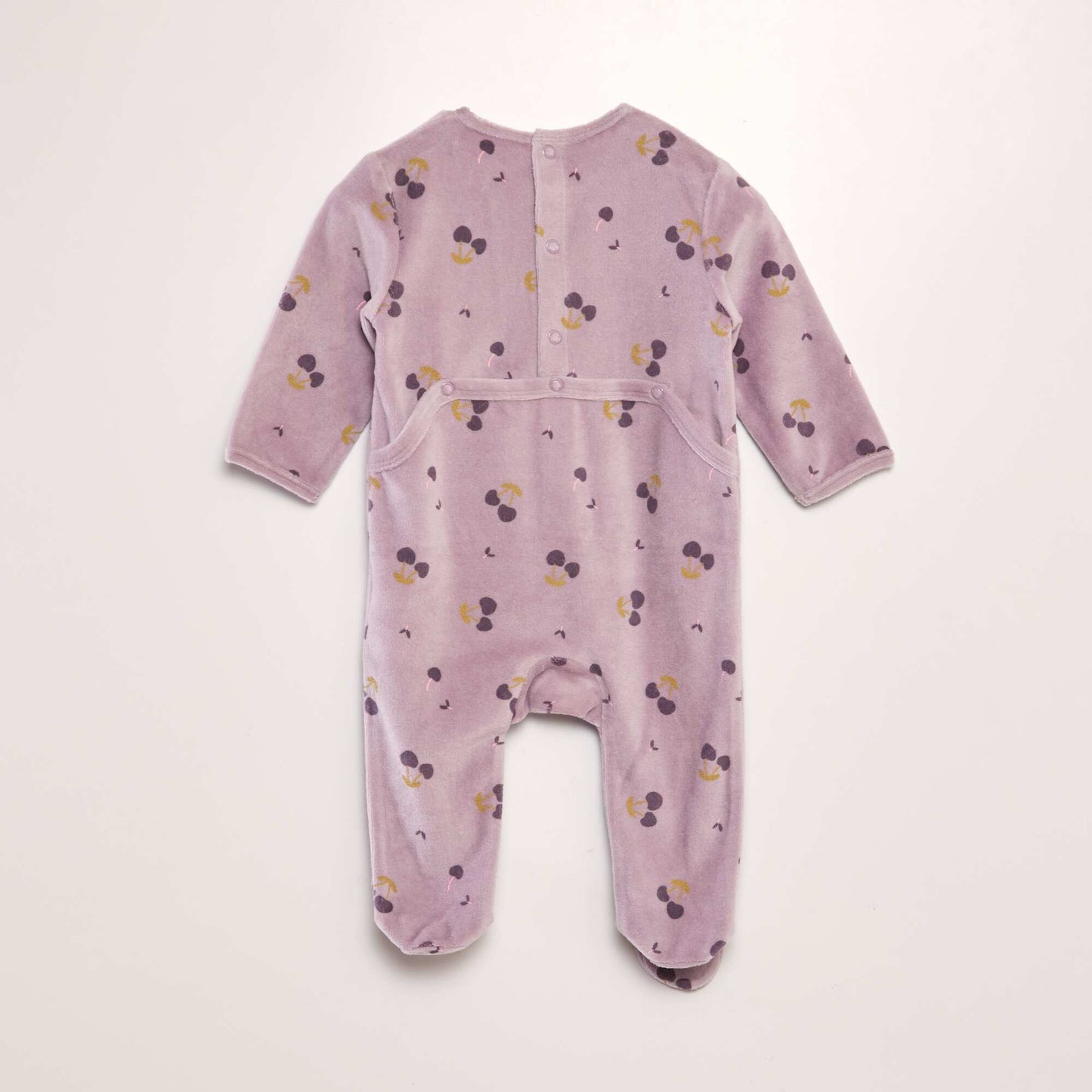 Pyjama en velours Violet