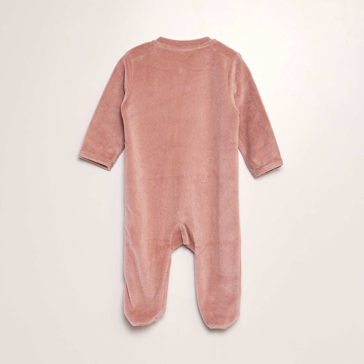 Pyjama dors-bien en velours Rose foncé