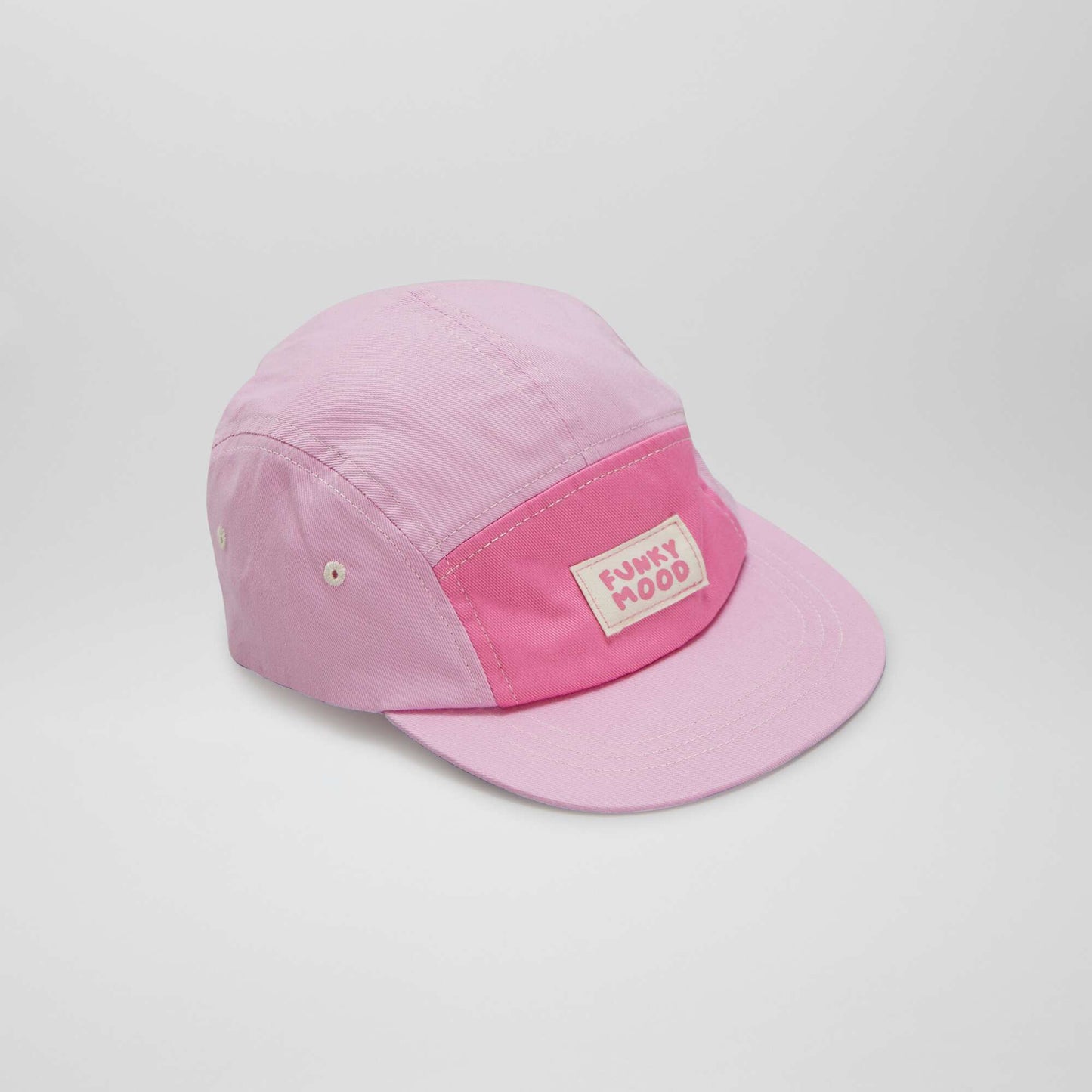 Casquette trucker à message Rose