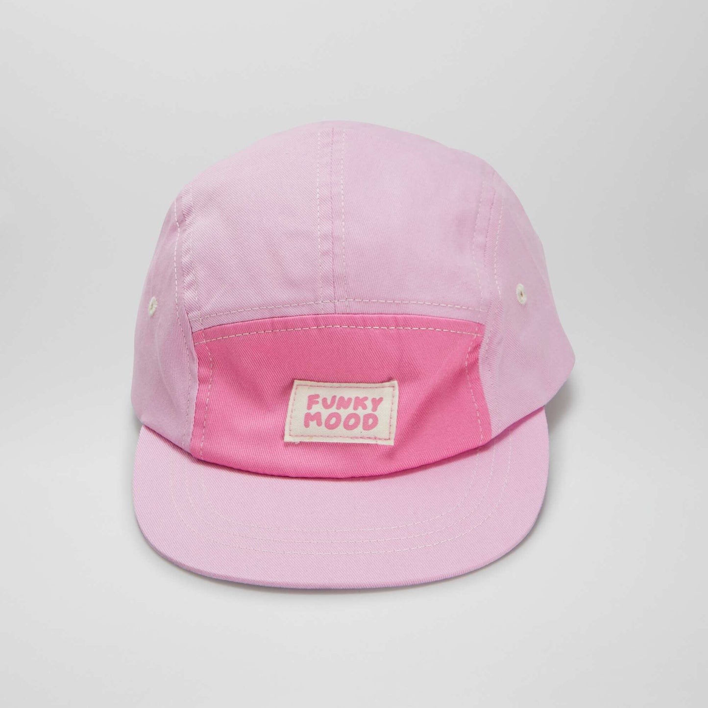 Casquette trucker à message Rose