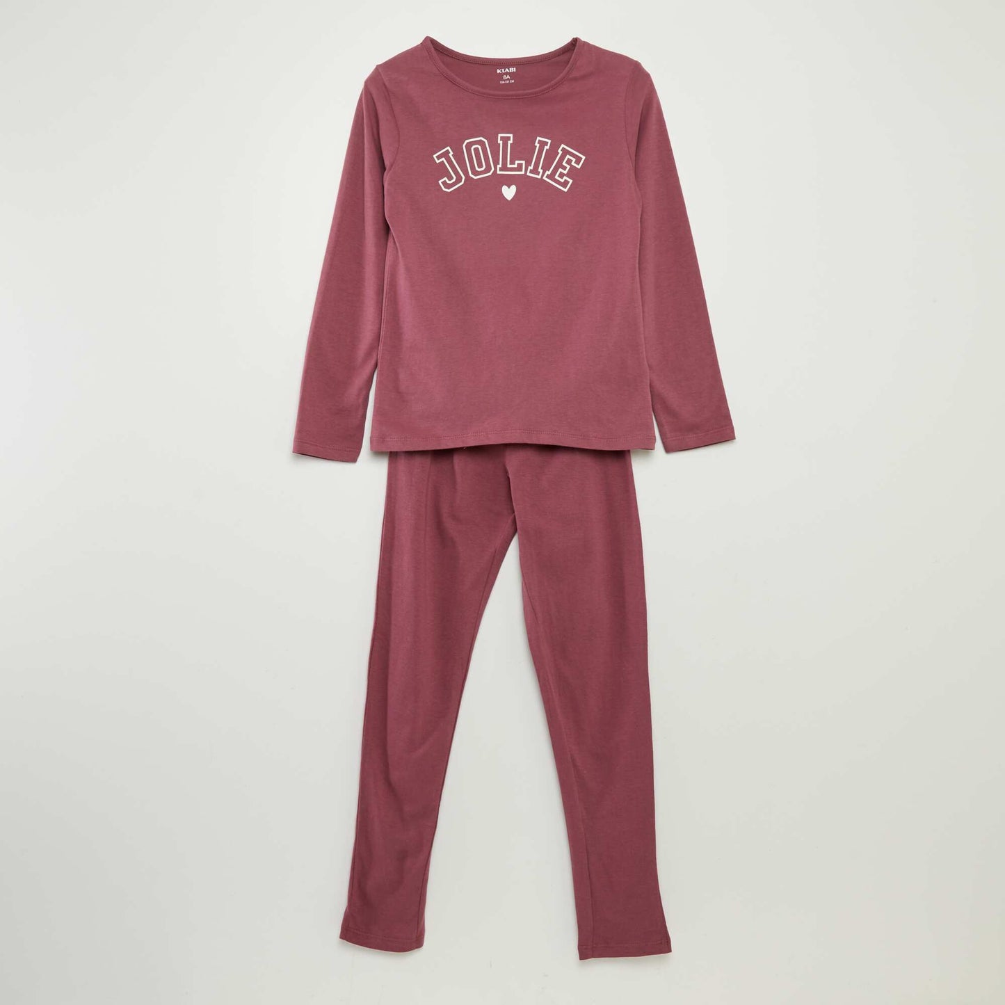 Ensemble pyjama t-shirt + pantalon - 2 pièces Rose