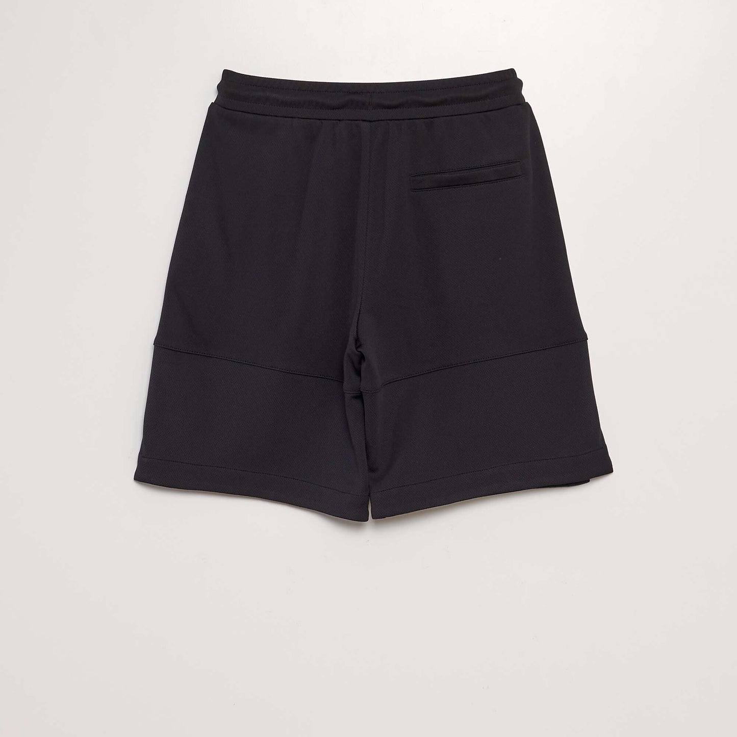 Short bermuda en polytricot Noir