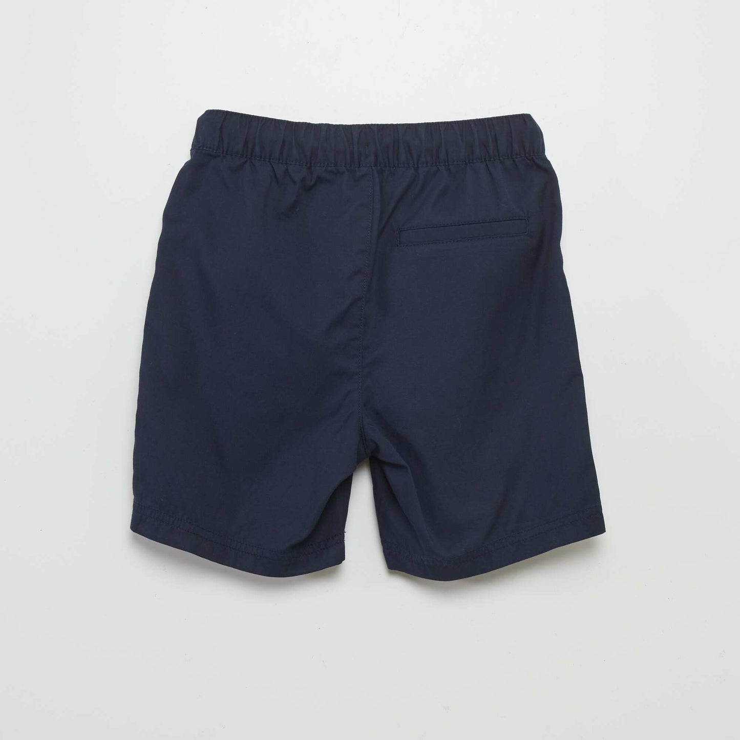 Short bermuda en tencel Bleu