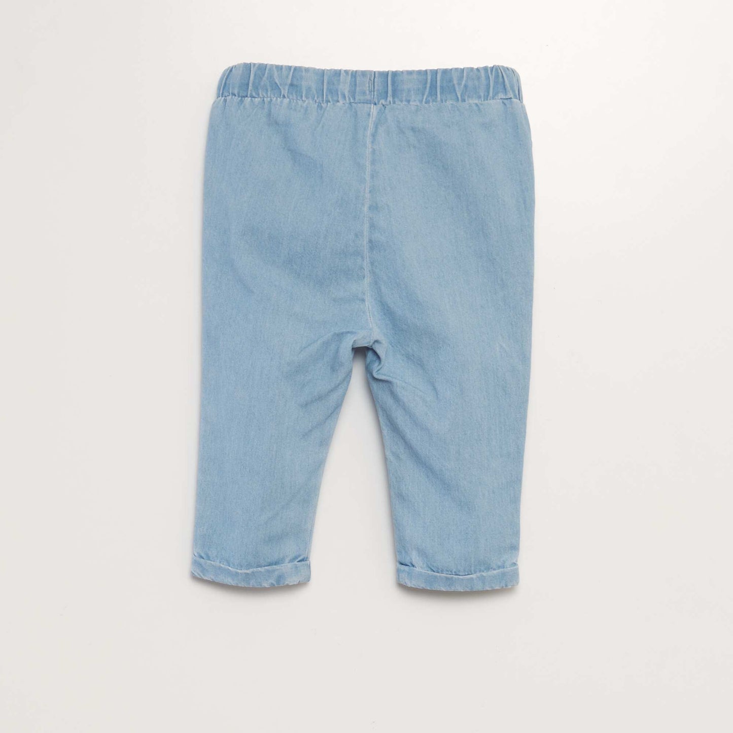 Pantalon coupe jogging en denim Denim