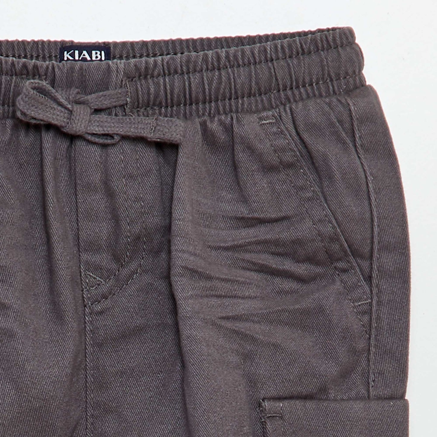 Pantalon jogger avec poches à rabat Anthracite