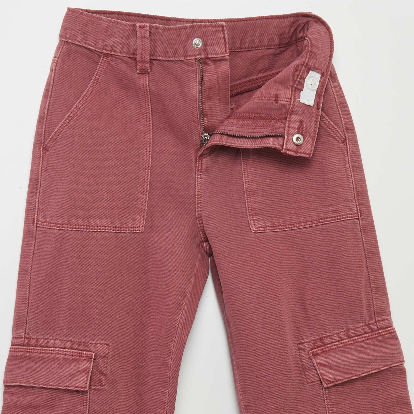 Pantalon denim multipoches ROSE