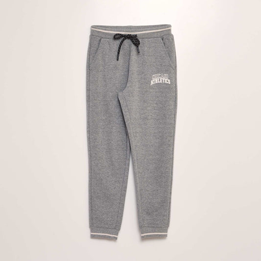 Pantalon de jogging en molleton Gris