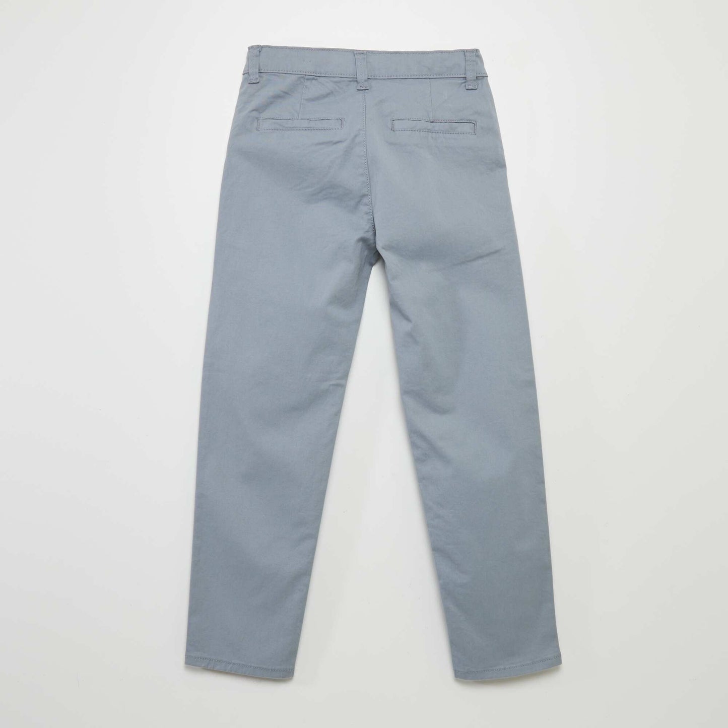 Pantalon chino slim BLEU