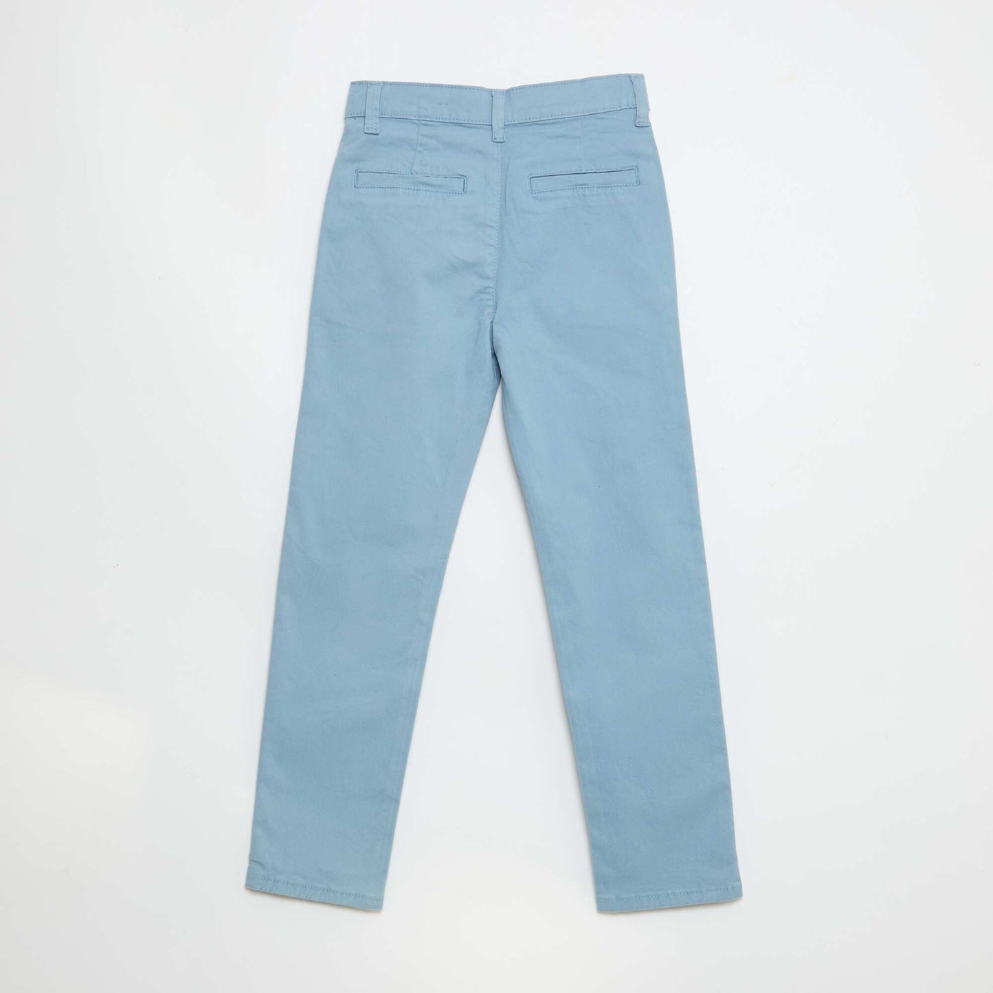 Pantalon chino slim BLEU