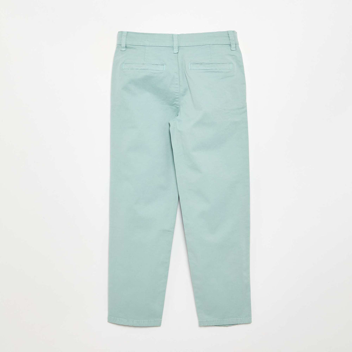 Pantalon chino slim BLEU