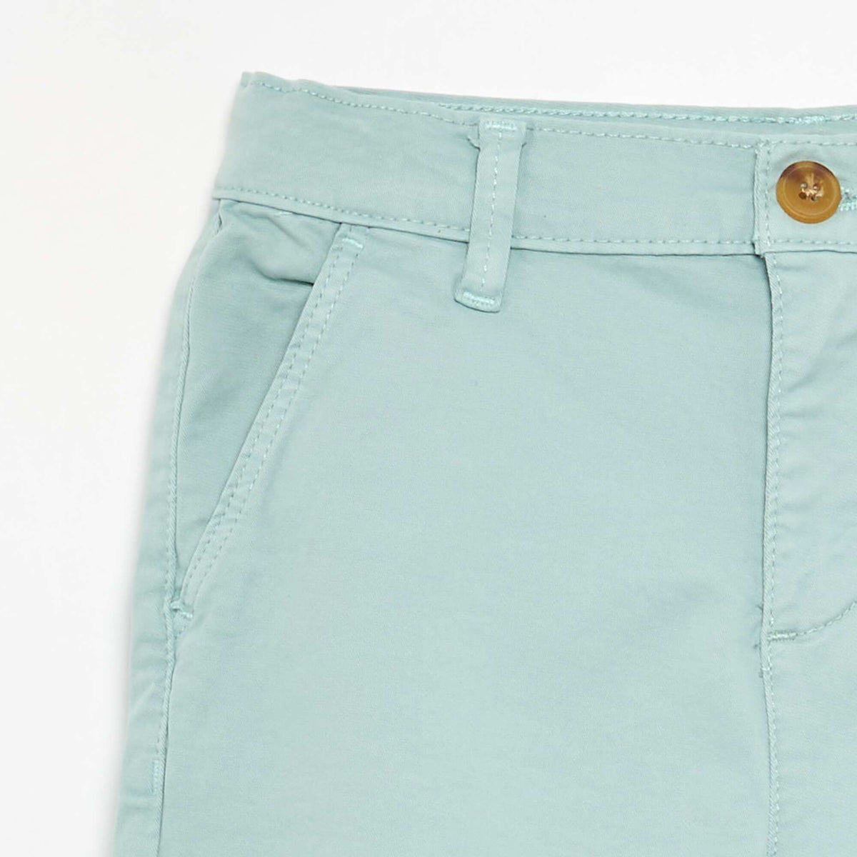 Pantalon chino slim BLEU