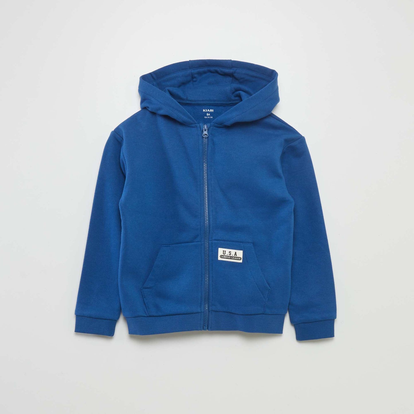 Sweat à capuche style américain Bleu marine