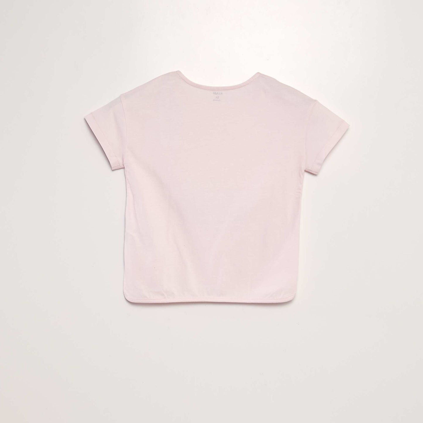 T-shirt imprimé manches courtes Rose