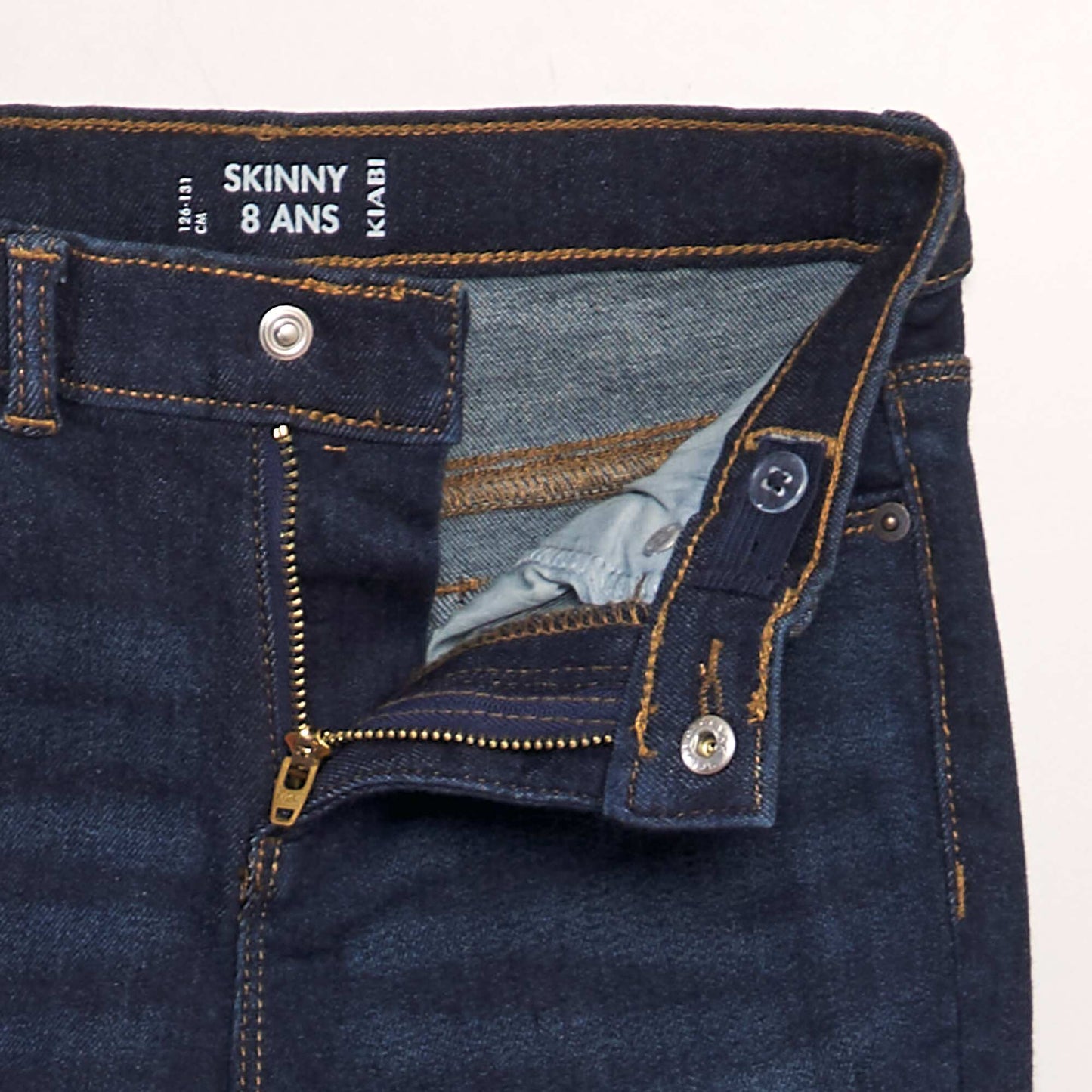 jean skinny 5 poches Bleu