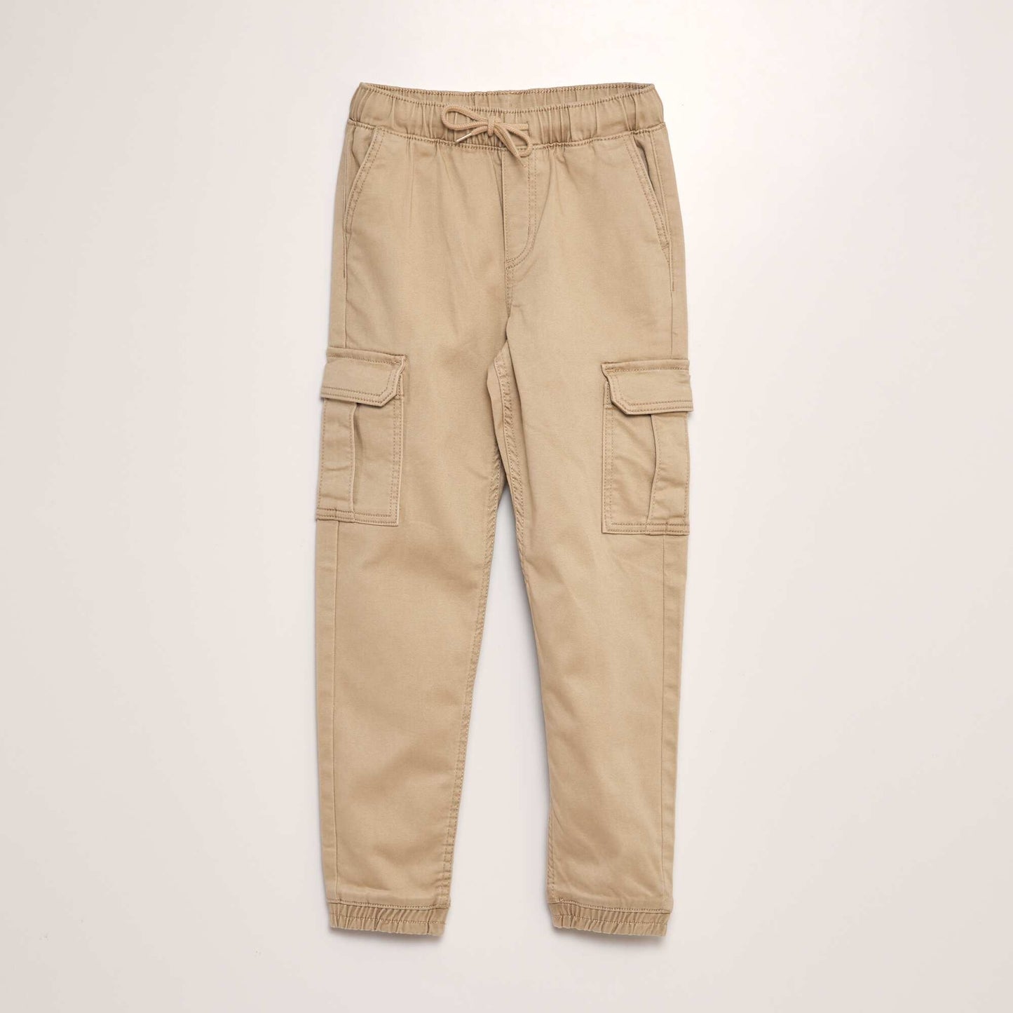 Pantalon multipoches Beige