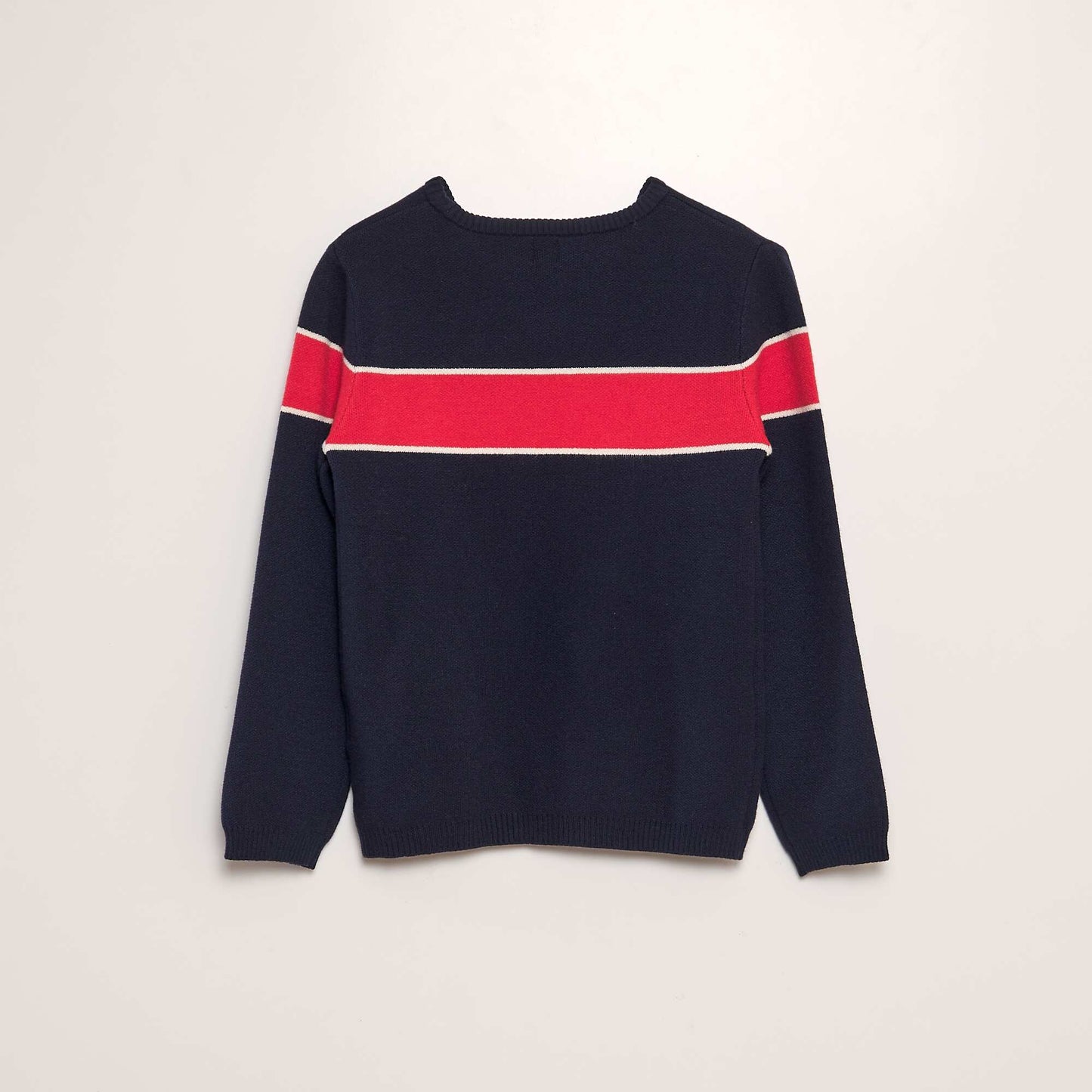 Pull col rond Marine