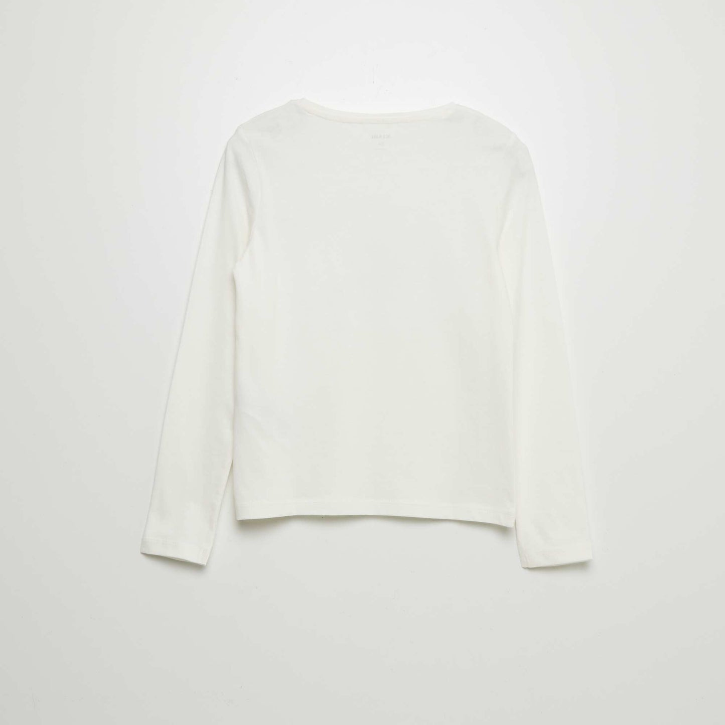 T-shirt en coton imprimé Blanc