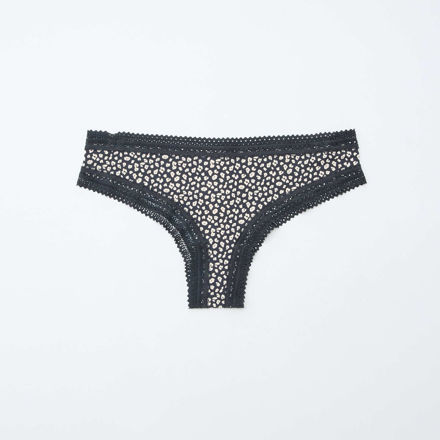 Lot de 3 tangas en microfibre imprimé LéOPARD
