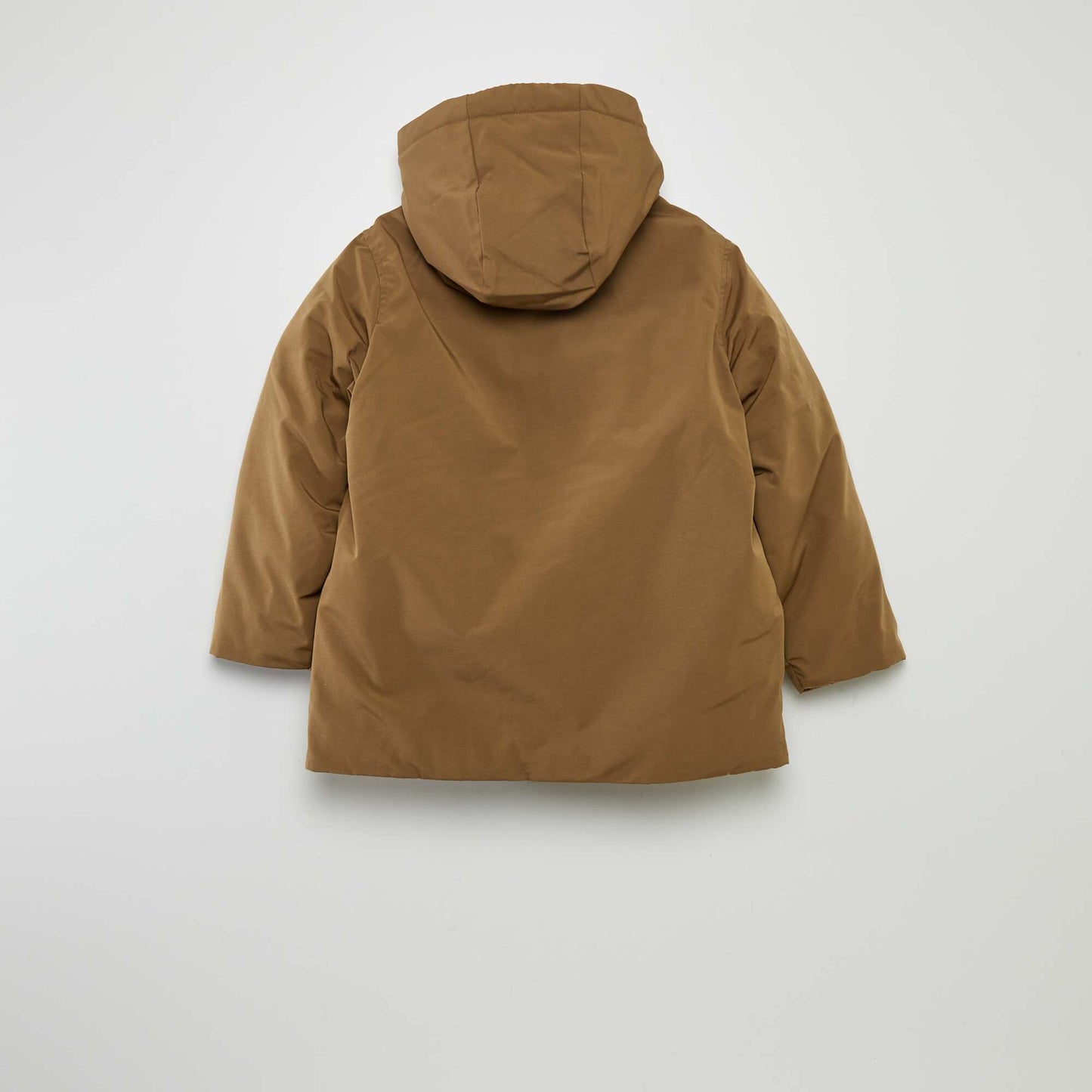 Parka à capuche Beige