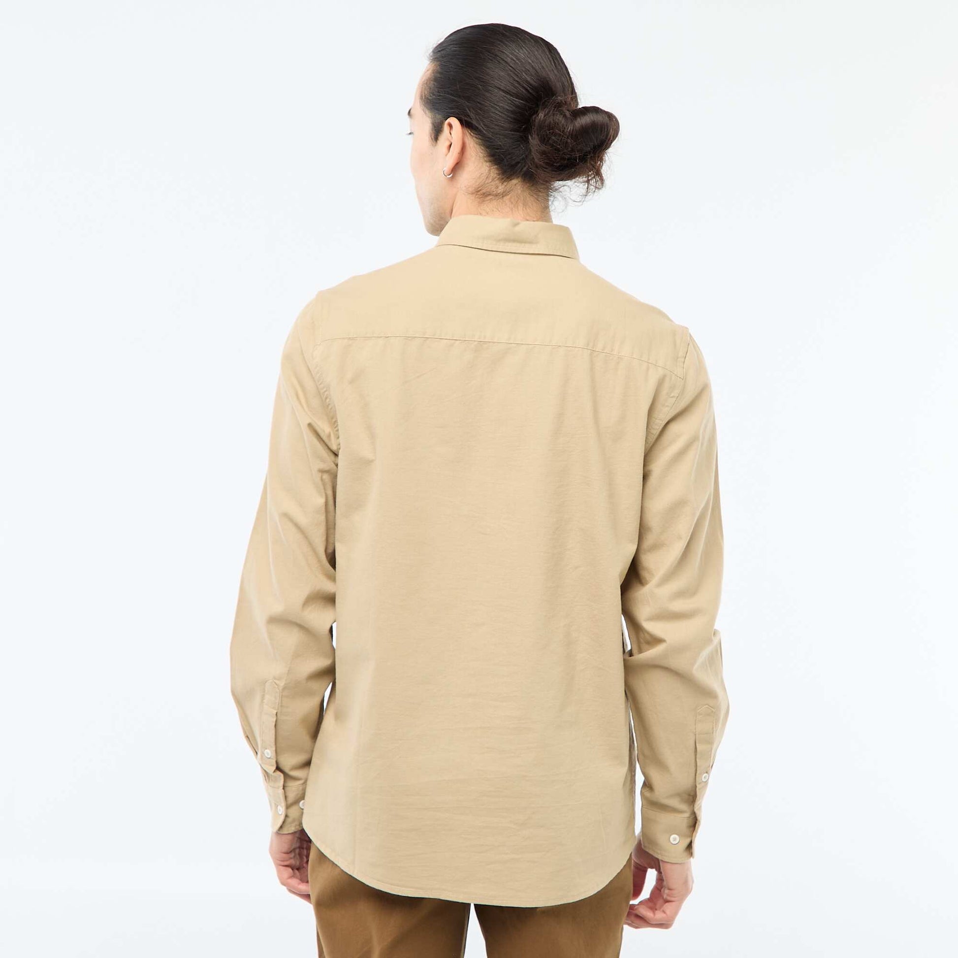 Chemise oxford regular fit BEIGE