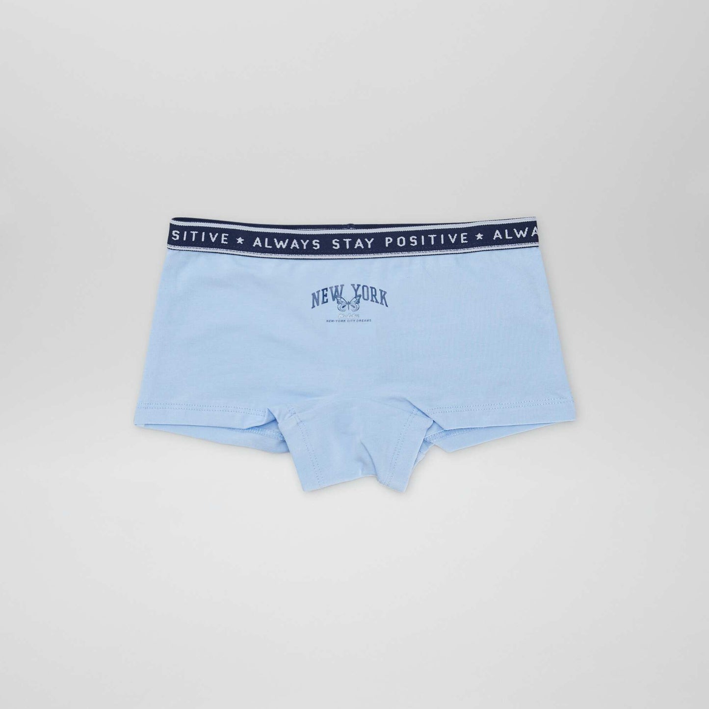 Shorties en jersey - Lot de 3 Gris/blanc/bleu