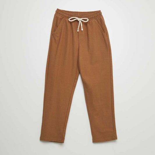 Pantalon de jogging Marron