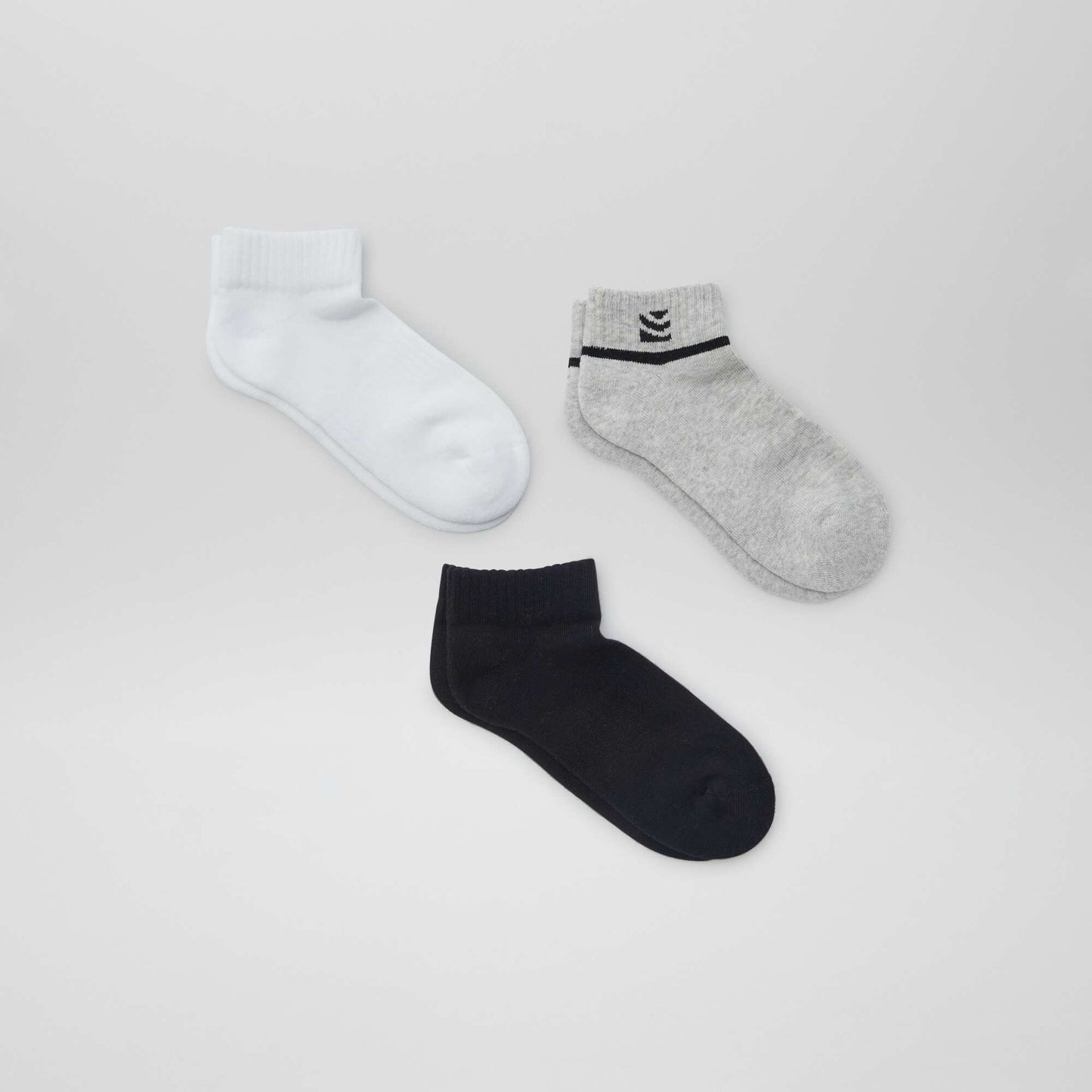 Chaussettes courtes de sport BLANC