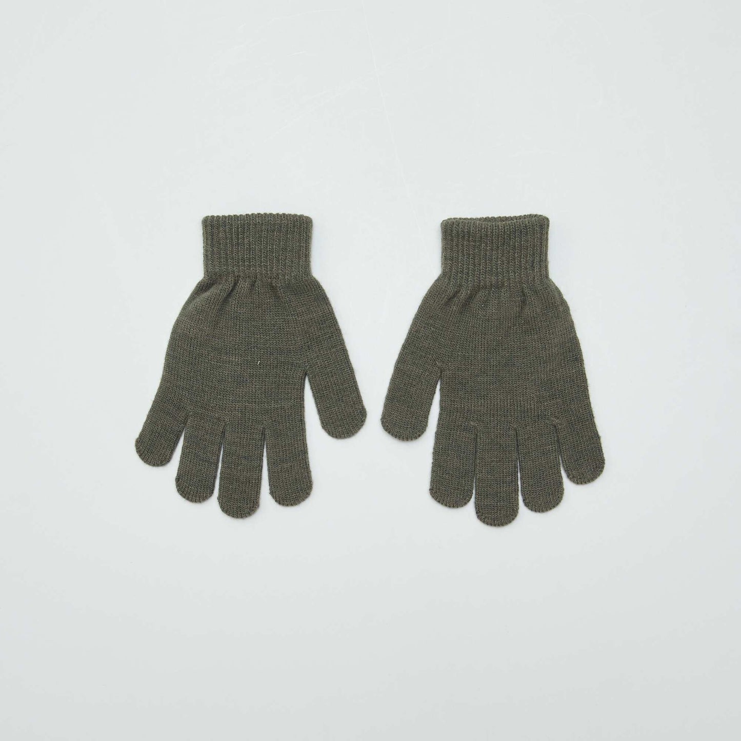 Lot de 2 paires de gants Kaki