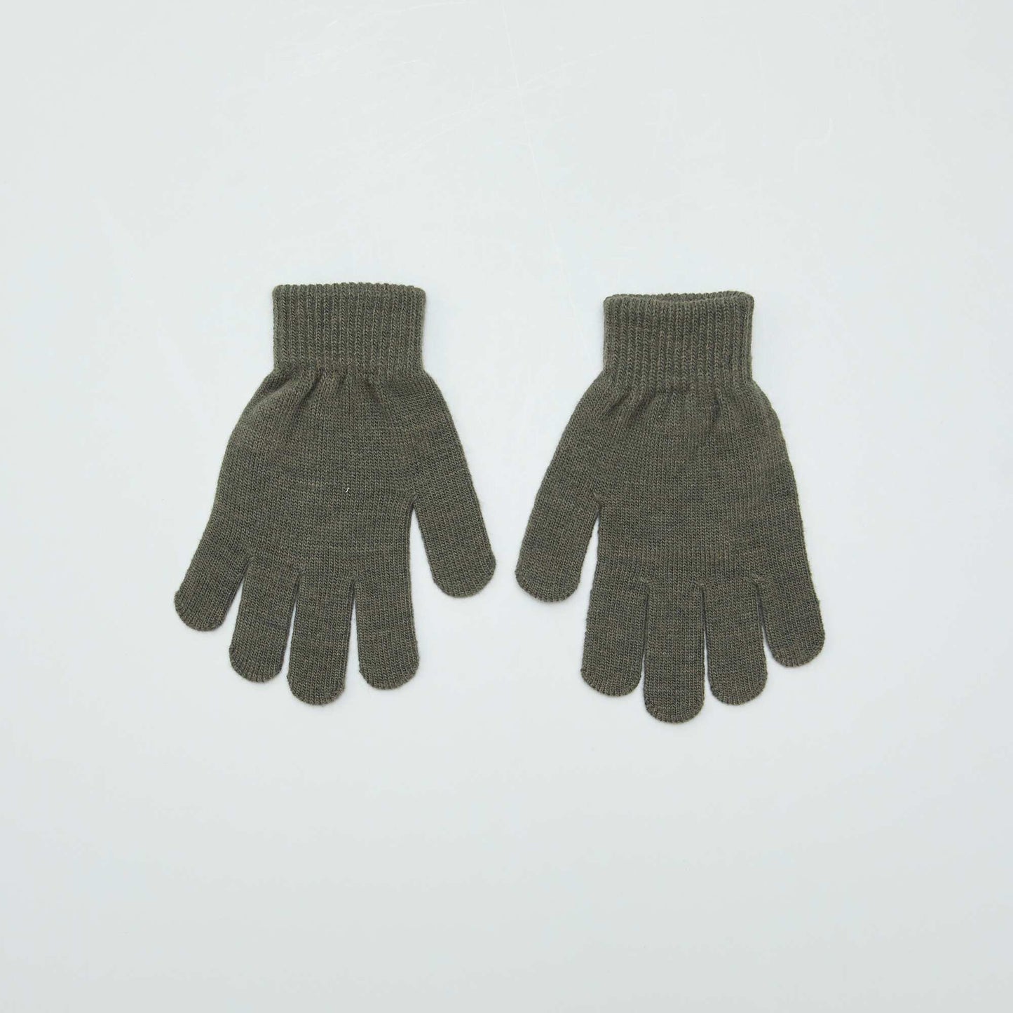 Lot de 2 paires de gants Kaki