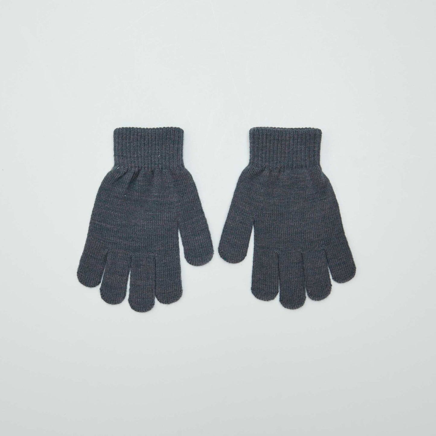 Lot de 2 paires de gants Gris