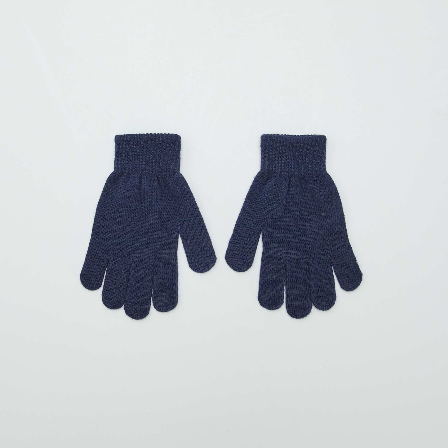 Lot de 2 paires de gants Bleu