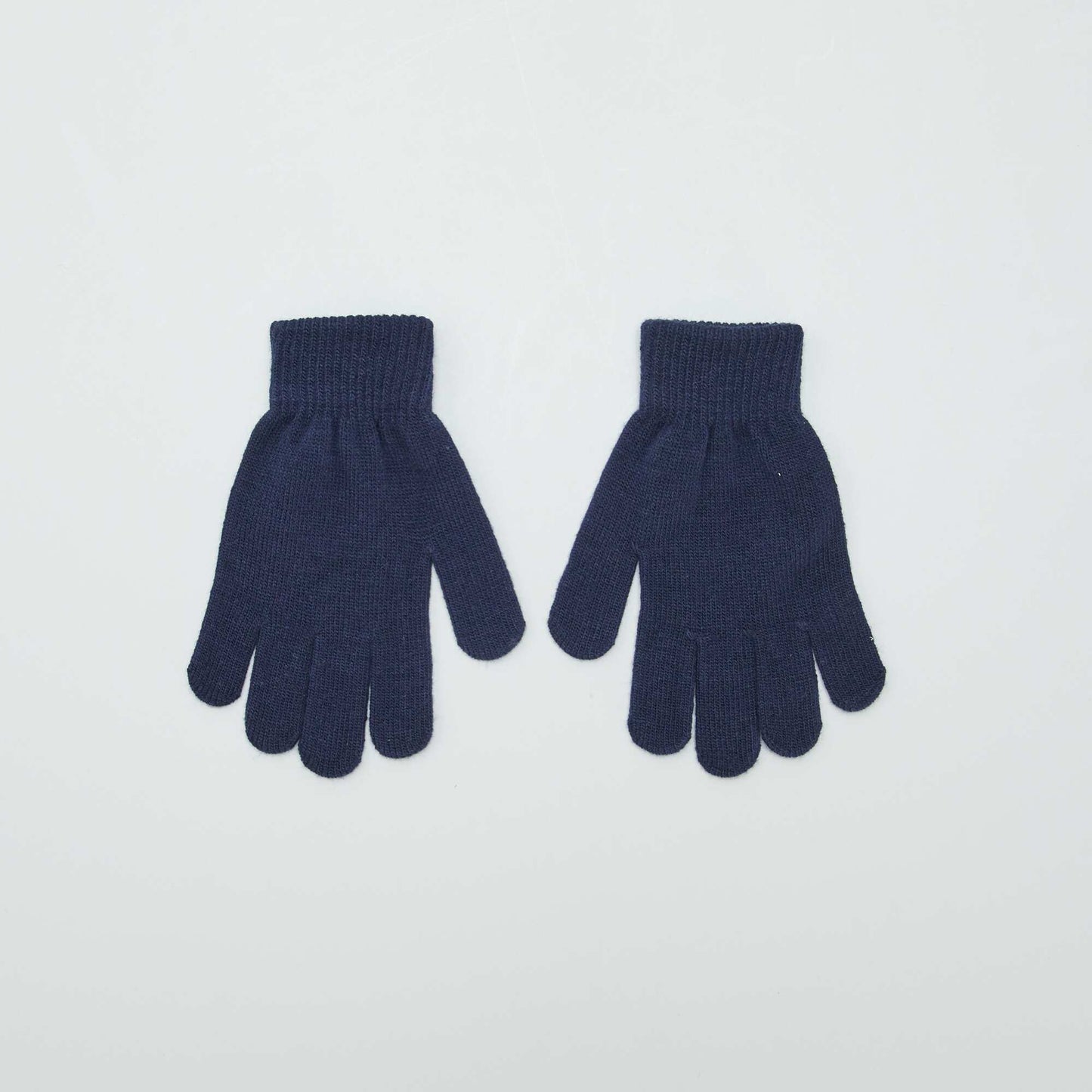 Lot de 2 paires de gants Bleu