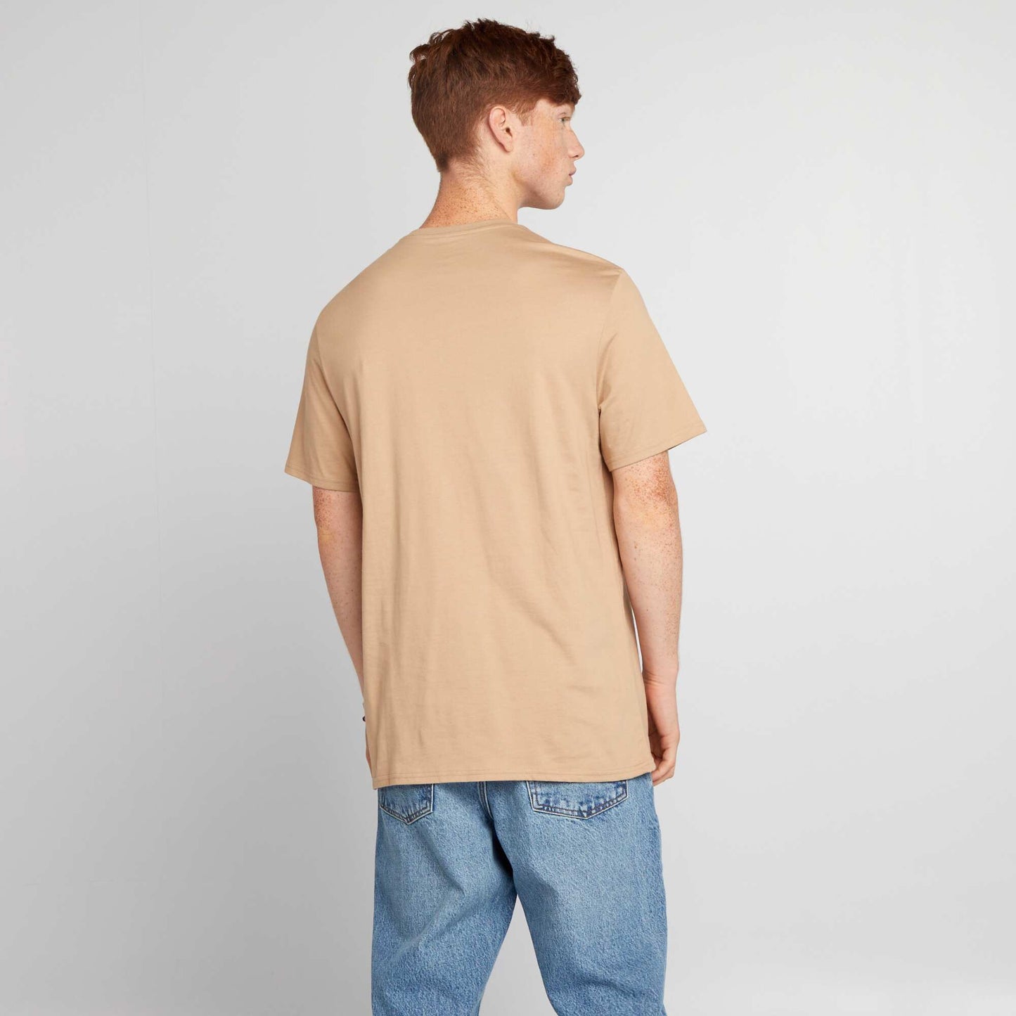 T-shirt imprimé Beige