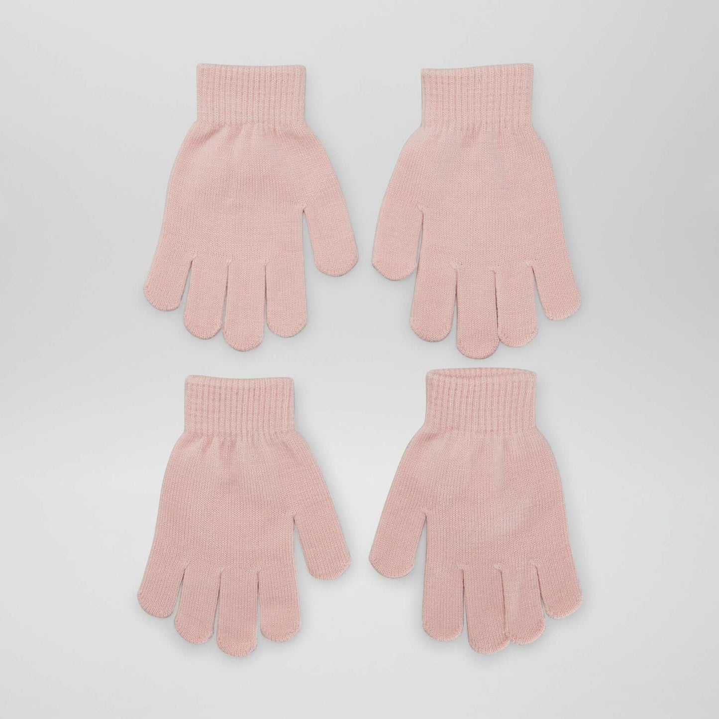 Lot de 2 paires de gants ROSE